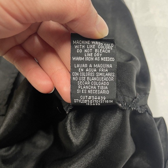 Nicole Miller Shirt Womens Small 4 Sleeveless Tank Top Sheer Geometric Ladies - Picture 7 of 7